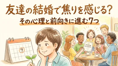 友達の結婚で焦りを感じる？その心理と前向きに進む7つの方法