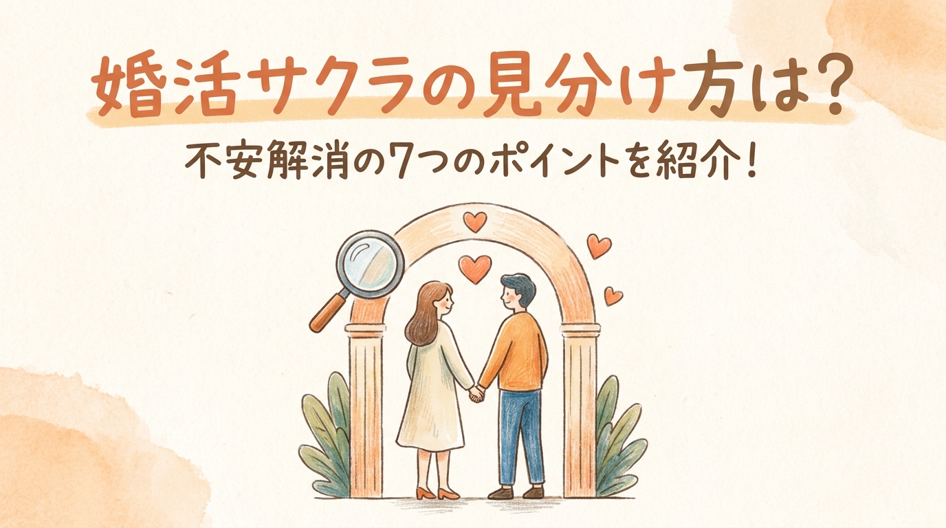 婚活サクラの見分け方は？不安解消の7つのポイントを紹介！