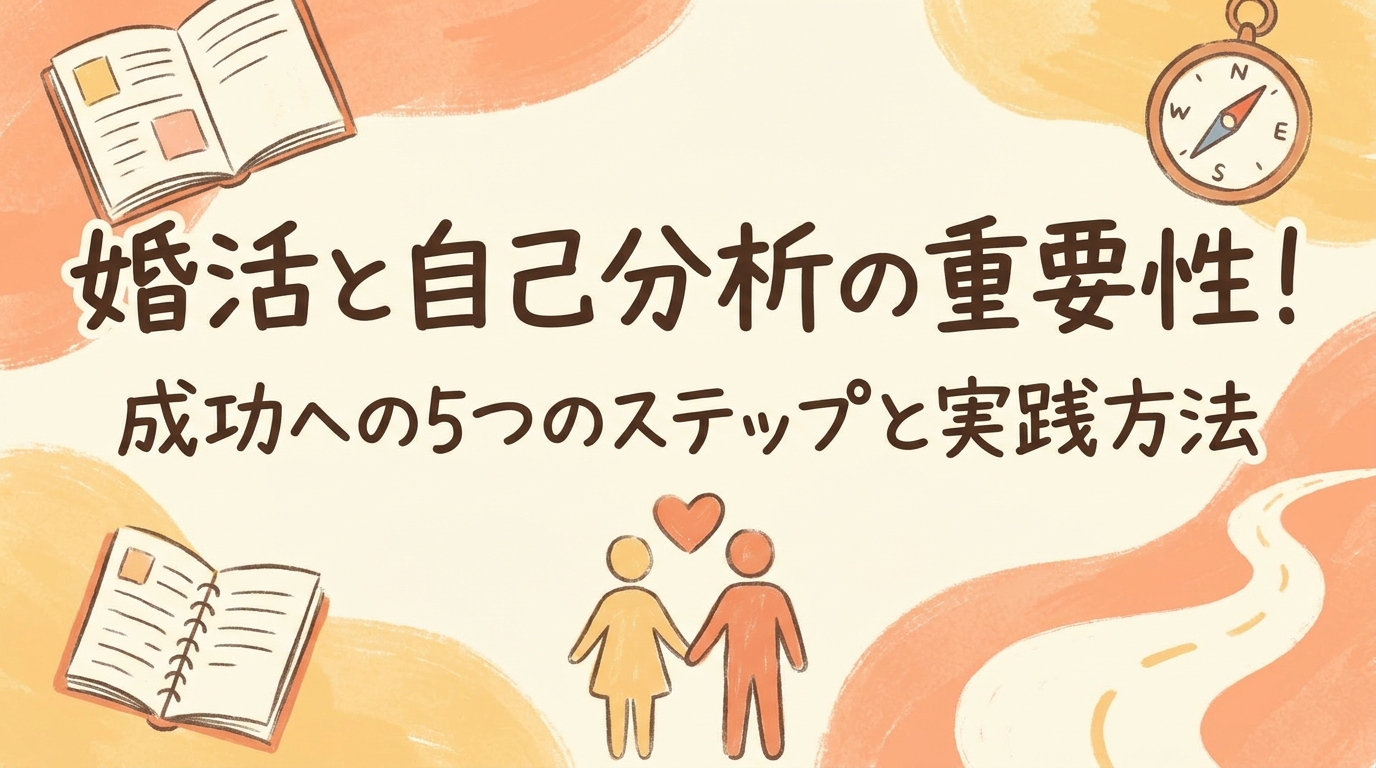 婚活と自己分析の重要性！成功への5つのステップと実践方法