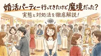 婚活パーティー行ってきたけど魔境だった？実態と対処法を徹底解説！