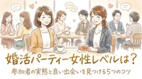 婚活パーティー女性レベルは？参加者の実態と良い出会いを見つける5つのコツ