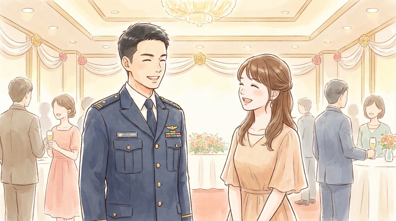 自衛隊員との婚活パーティーは全国で開催されています