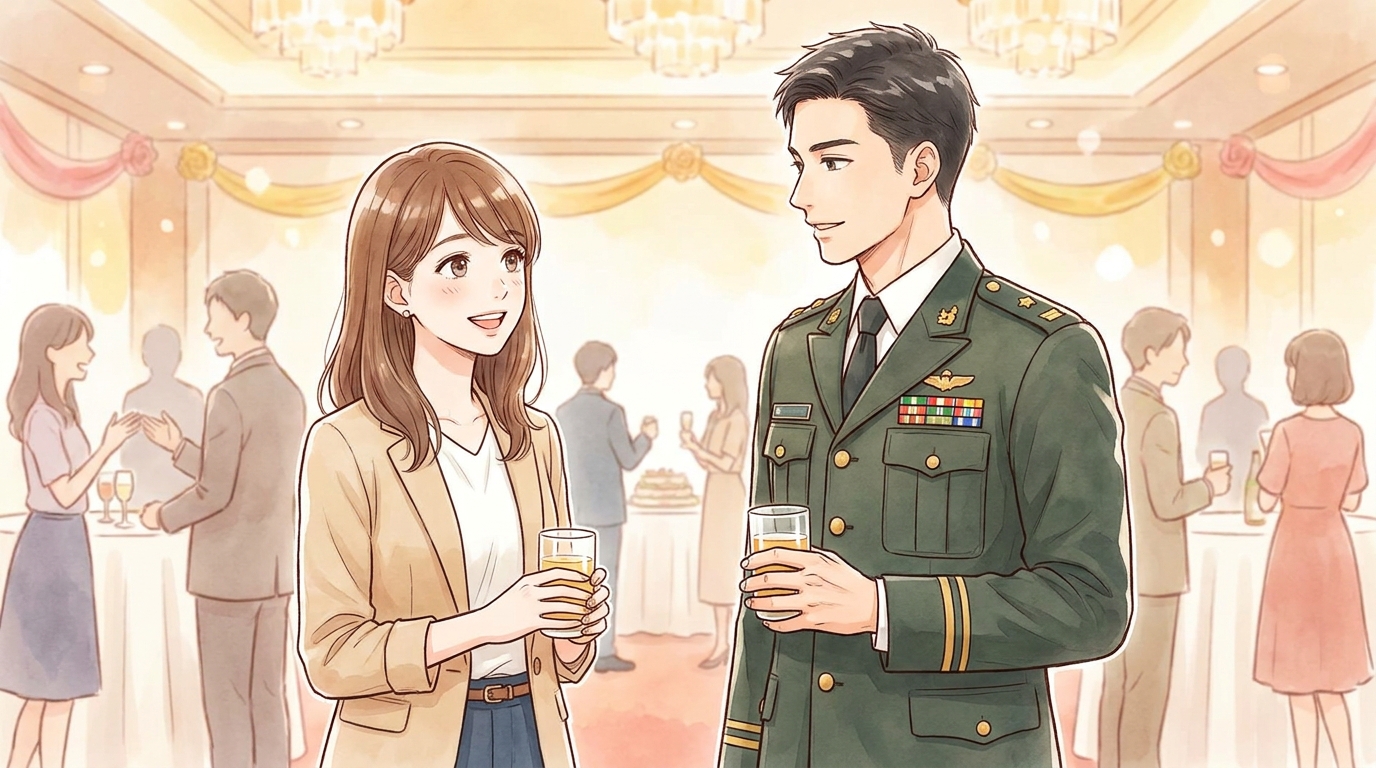 自衛隊員との婚活パーティーが人気な理由