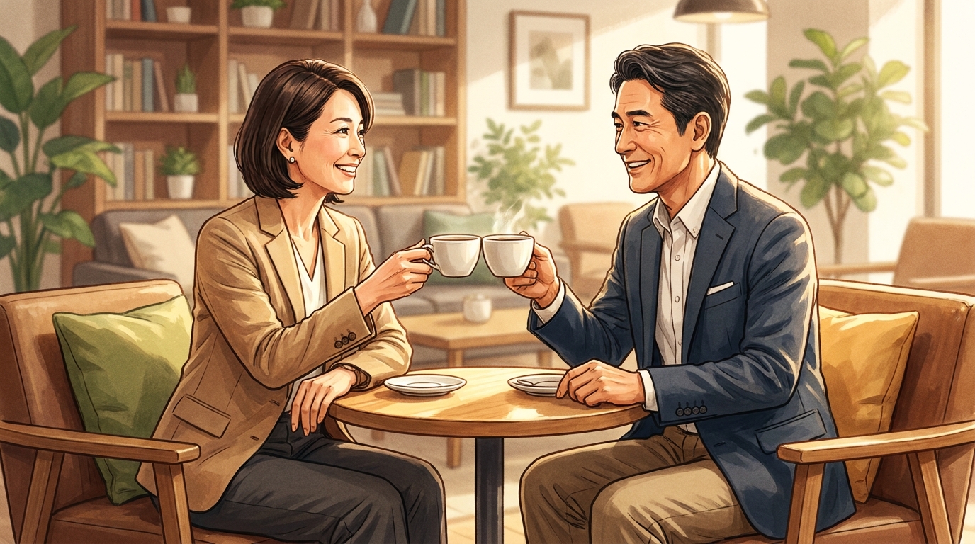 アラフィフの婚活は十分に現実的です